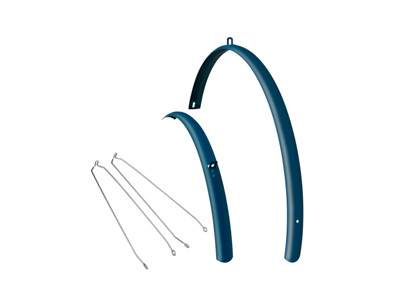 Electra Loft 3i Ladies' 700c x 28-40mm Small Mudguard Set - Dusk