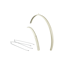 Electra Loft 7D Ladies' Small 700c Mudguard Set - Cream