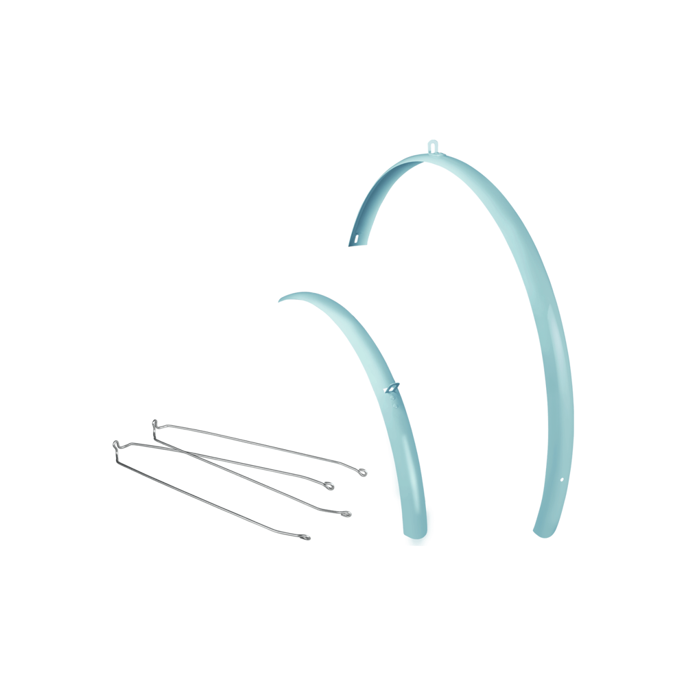 uPRISE Bikes Electra Loft 7i Ladies' Small 700c x 28-40mm Mudguard Set - Blue | Price match, 365 day return s, 18-Month Warranty, Finance Available & Free UK Delivery