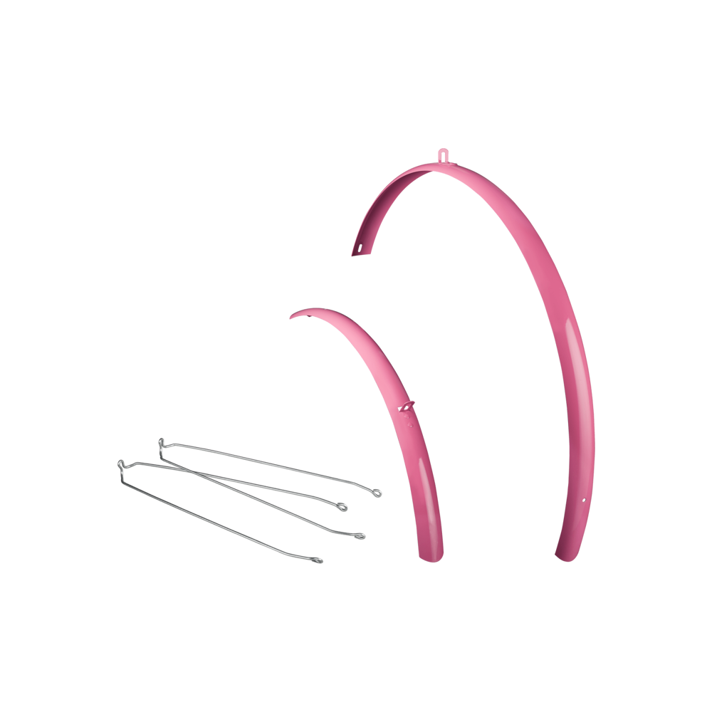 uPRISE Bikes Electra Loft 7D Ladies' Small 700c Mudguard Set - Pink Macaroon | Price match, 365 day returns, 18-Month Warranty, Finance Available & Free UK Delivery