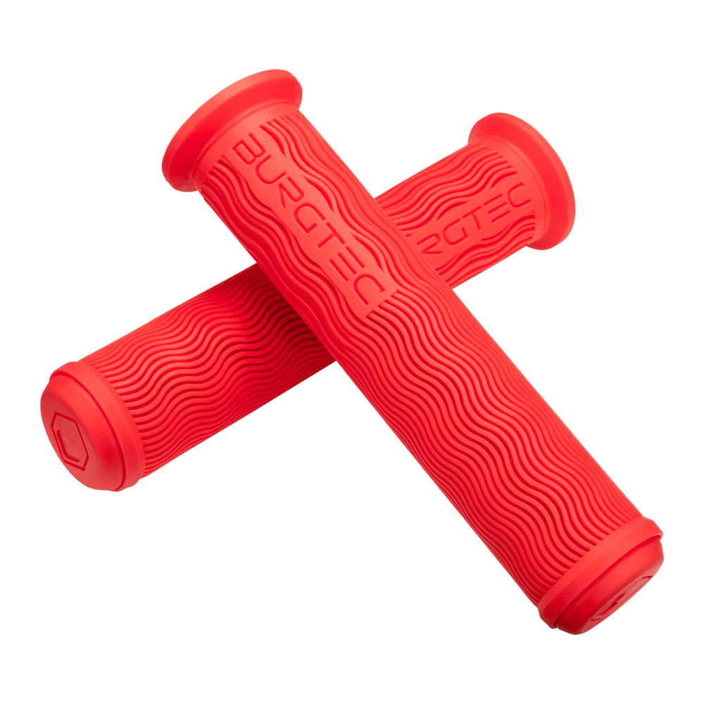 uPRISE Bikes Burgtec The Bartender Pro Vero Sandler Signature Grip - Watermelon | Price match, 365 day returns, 18-Month Warranty, Finance Available & Free UK Delivery