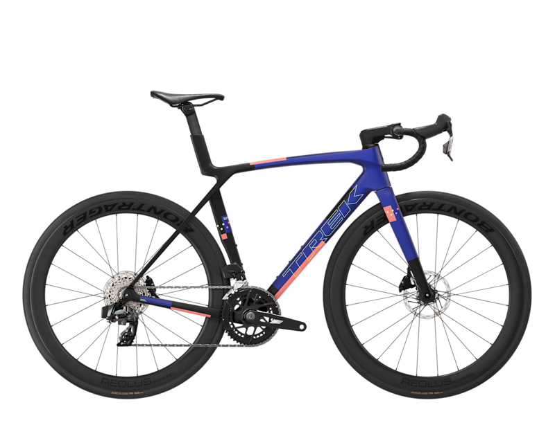 Trek Madone SL 6 AXS 2027 Carbon Aero Road Bike - Matte Cobalt Blue