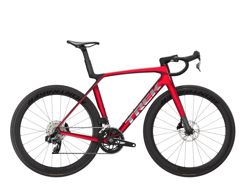 Trek Madone SL 6 AXS 2027 Carbon Aero Road Bike - Fury Red/Smoke