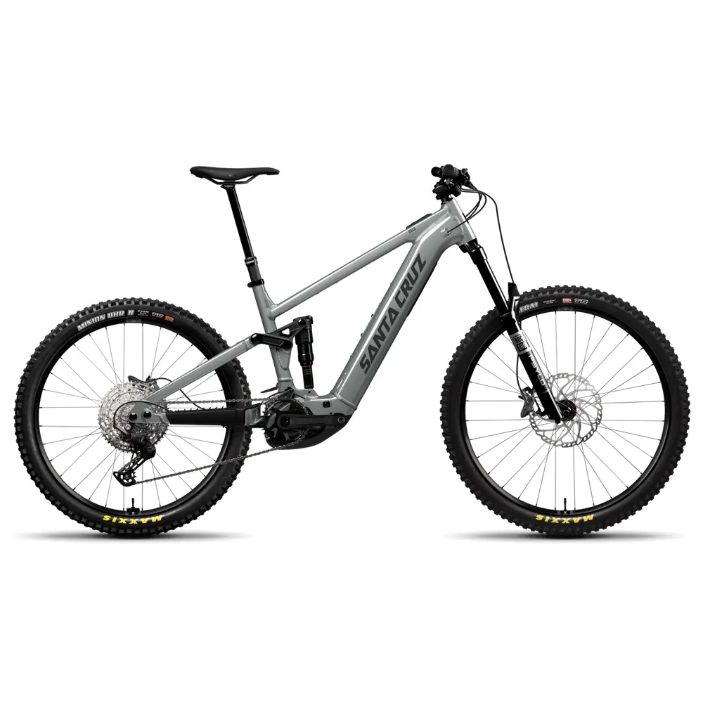 uPRISE Bikes Santa Cruz Vala AL Deore 2026 Electric Mountain Bike - Grey | Price match, 365 day return s, 18-Month Warranty, Finance Available & Free UK Delivery