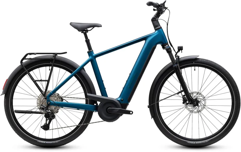 Cube Touring Hybrid Pro 800wh 2027 Electric Hybrid Bike - Electricblue