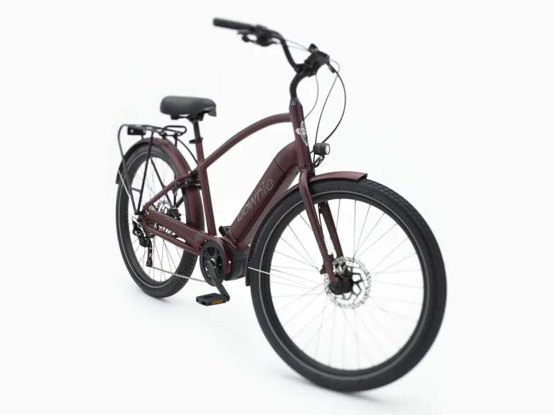 Electra Townie Path Go 10D EQ Step Over 2025 Electric Hybrid Bike - Oxblood-1