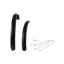 Electra Townie GO! 8i 26 Inch Mudguard Set - Black/Silver