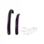 Electra Townie GO! 8i 26 Inch Mudguard Set - Fig Metallic