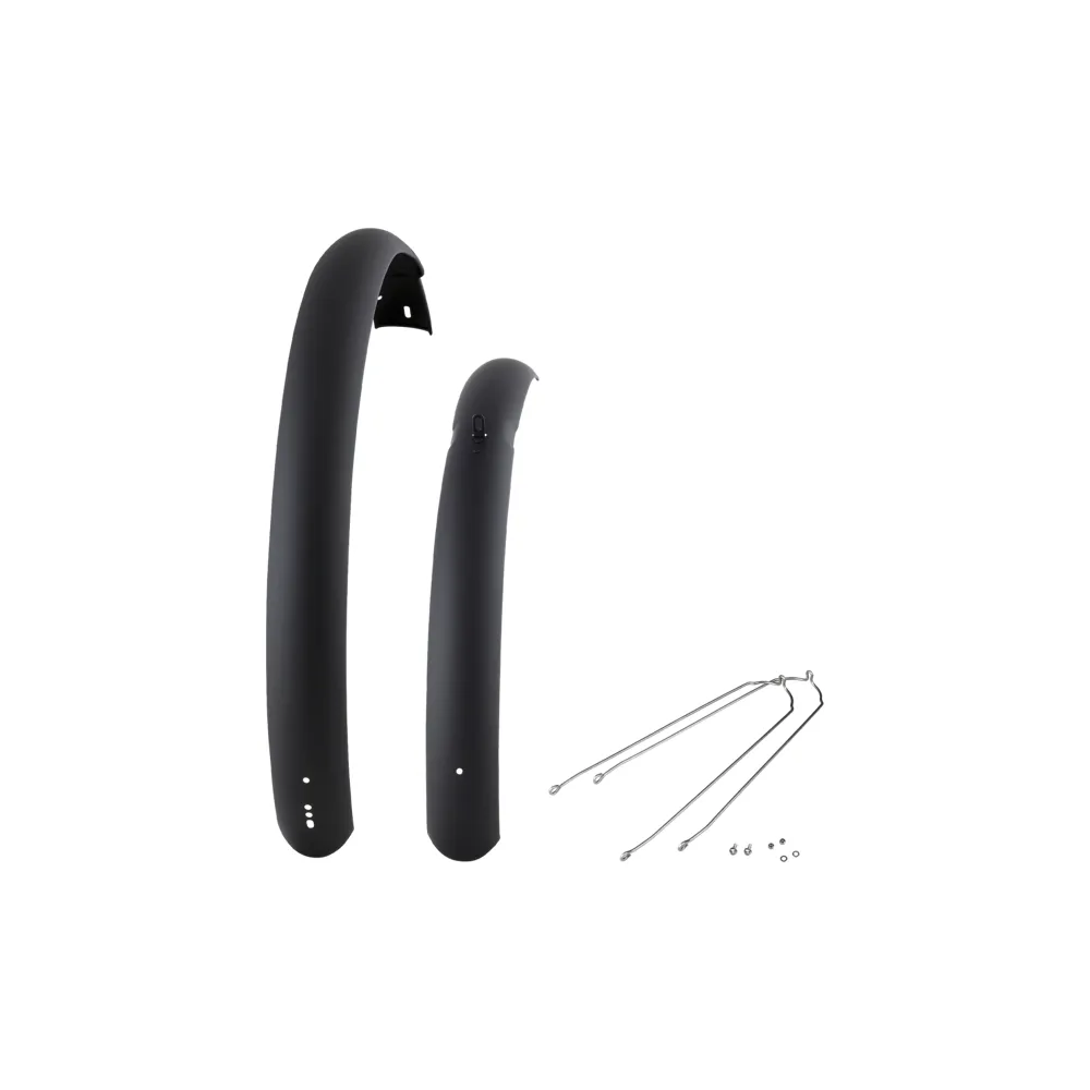uPRISE Bikes Electra Townie Go! 8D 26 Inch Mudguard Set - Matte Black | Price match, 365 day return s, 18-Month Warranty, Finance Available & Free UK Delivery