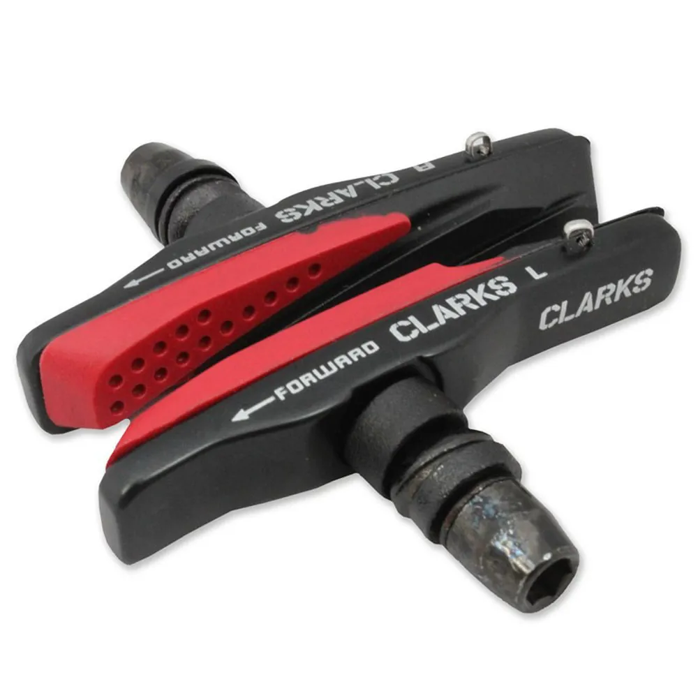 uPRISE Bikes Clarks Elite MTB/Hybrid/V-Brake Pads w/ Alloy Holder - 72mm | Price match, 365 day return s, 18-Month Warranty, Finance Available & Free UK Delivery