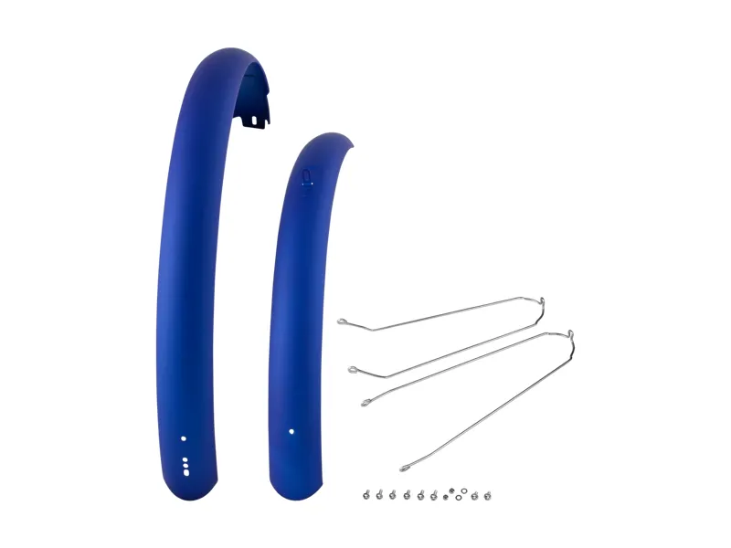 Electra Townie Path 9D EQ 27.5 Inch Mudguard Sets - Vivid Blue