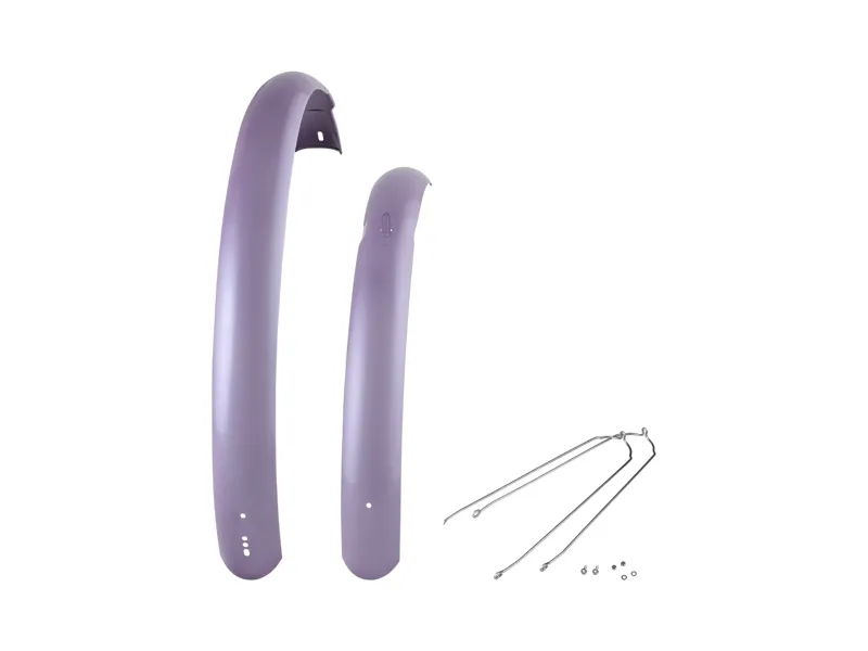 Electra Townie Go! 8D 26 Inch Mudguard Set - Lilac Metallic