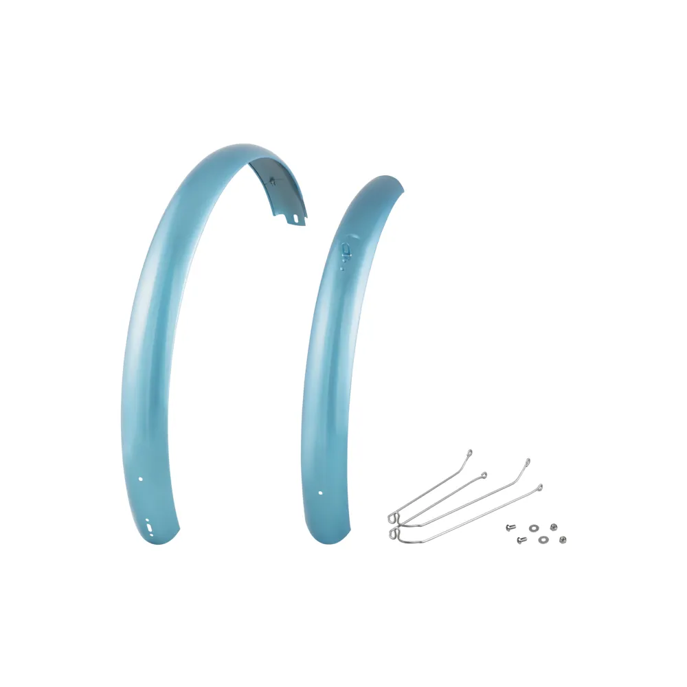 uPRISE Bikes Electra Townie Path Go! Aluminium Mudguard Set - Metallic Aqua | Price match, 365 day return s, 18-Month Warranty, Finance Available & Free UK Delivery