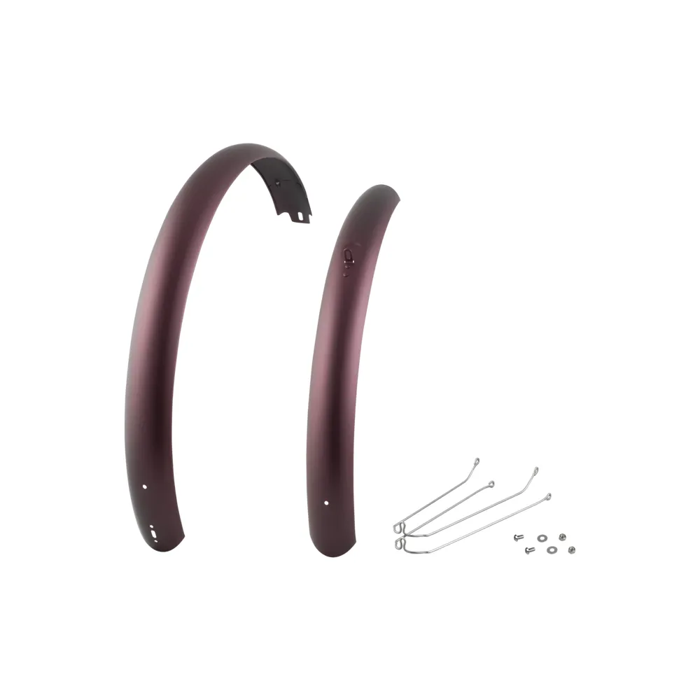 uPRISE Bikes Electra Townie Path Go! Aluminium Mudguard Set - Rosewood | Price match, 365 day return s, 18-Month Warranty, Finance Available & Free UK Delivery