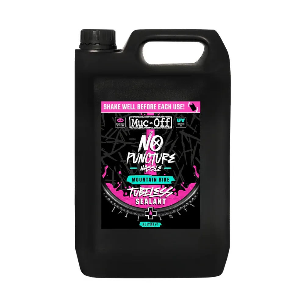 uPRISE Bikes Muc-Off No Puncture Hassle MTB Tubeless Sealant - 5 Litre | Price match, 365 day returns, 18-Month Warranty, Finance Available & Free UK Delivery