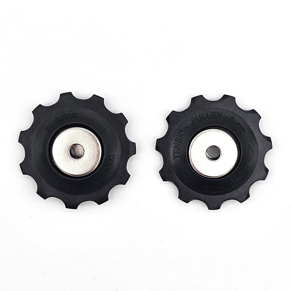uPRISE Bikes Shimano Universal Rear Mech Pulley Set - Black | Price match, 365 day returns, 18-Month Warranty, Finance Available & Free UK Delivery