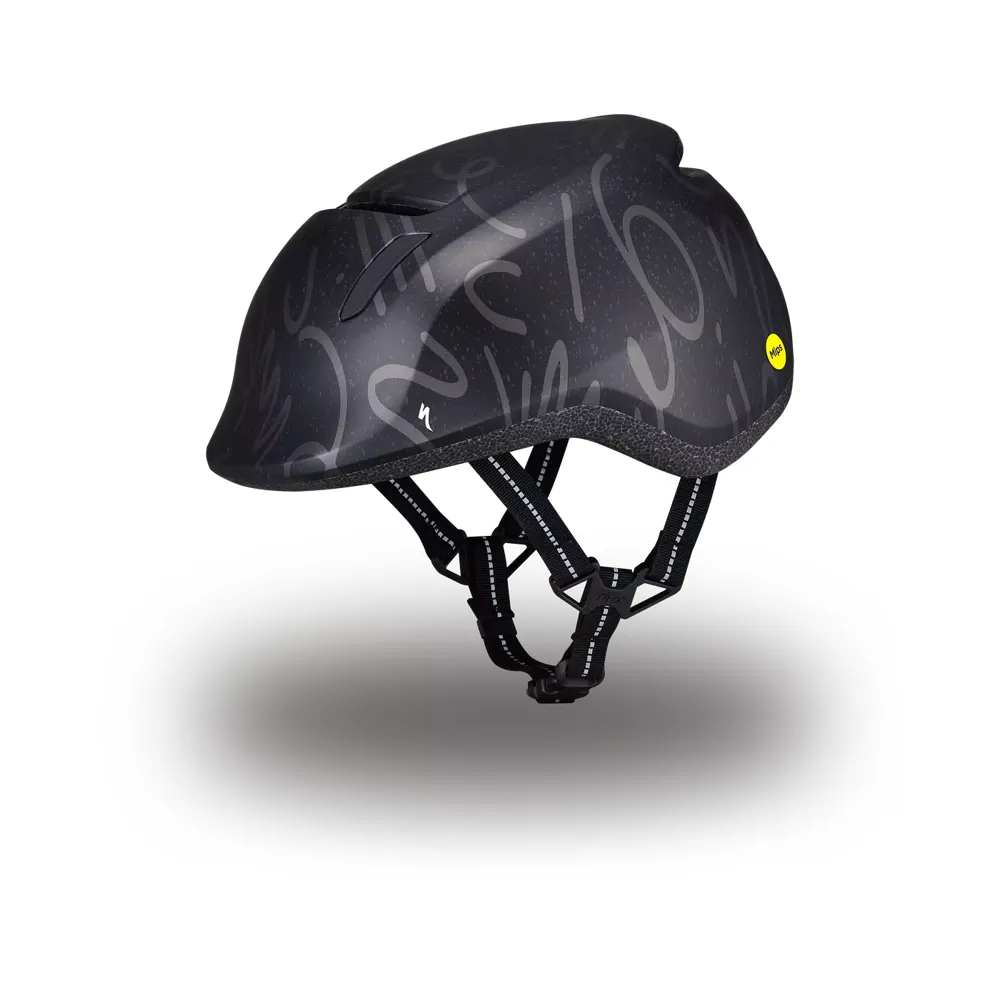 uPRISE Bikes Specialized Mio 2 Mips Kids Helmet - Black/Smaoke Graphic | Price match, 365 day return s, 18-Month Warranty, Finance Available & Free UK Delivery