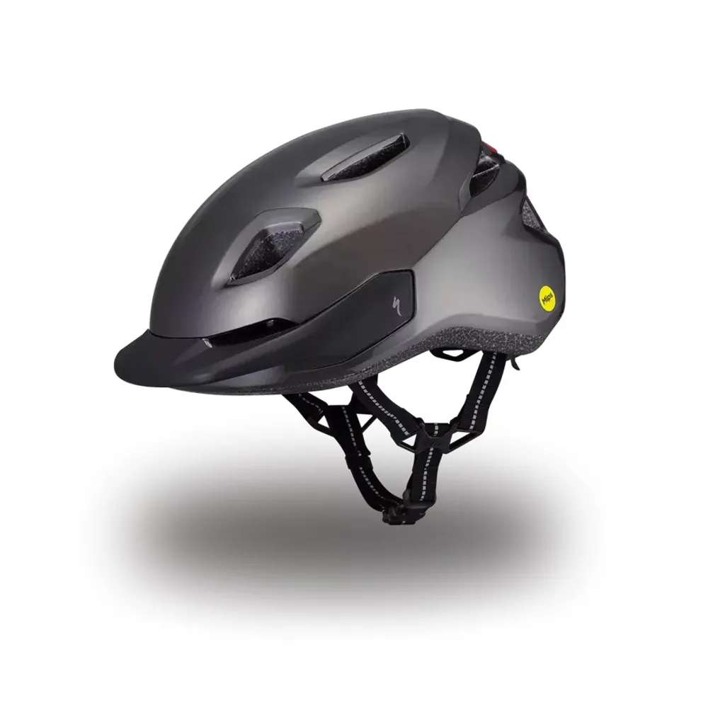 uPRISE Bikes Specialized Shuffle 2 LED Mips Kids Helmet - Smoke | Price match, 365 day return s, 18-Month Warranty, Finance Available & Free UK Delivery