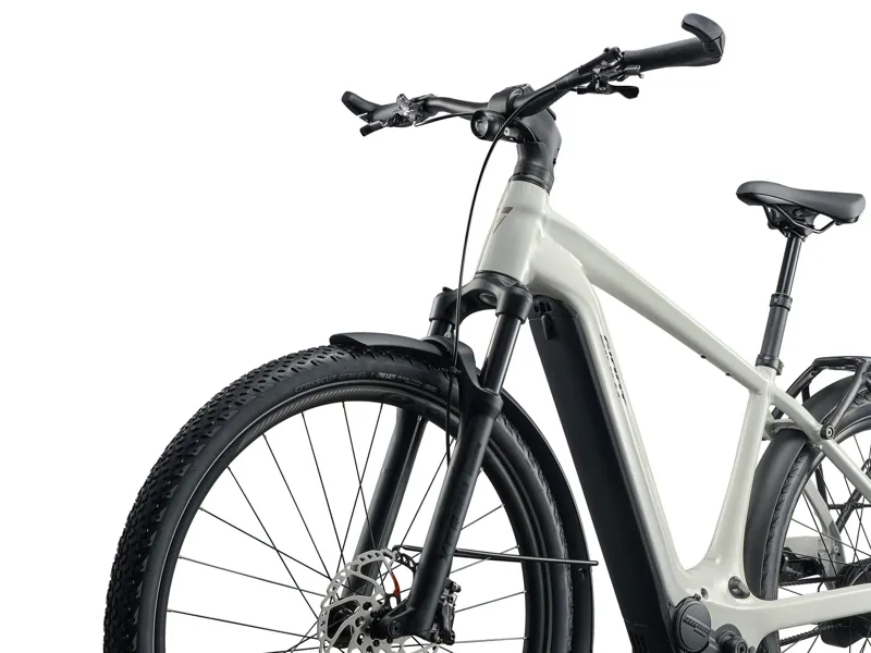 Giant Explore E+ 0 DD 2026 Electric Hybrid Bike - Snow Drift-2