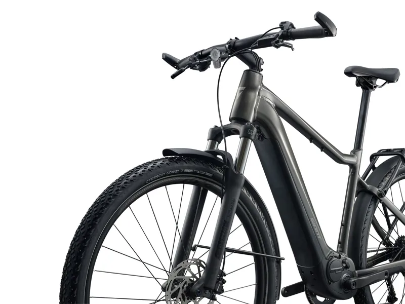 Giant Explore E+ 4 DD 2026 Electric Hybrid Bike - Stealth Chrome-5