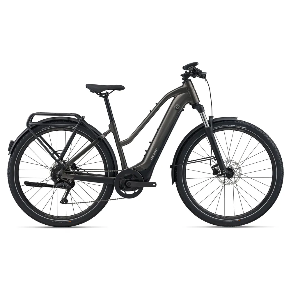 uPRISE Bikes Giant Explore E+ 4 STA 2026 Electric Hybrid Bike - Stealth Chrome | Price match, 365 day return s, 18-Month Warranty, Finance Available & Free UK Delivery