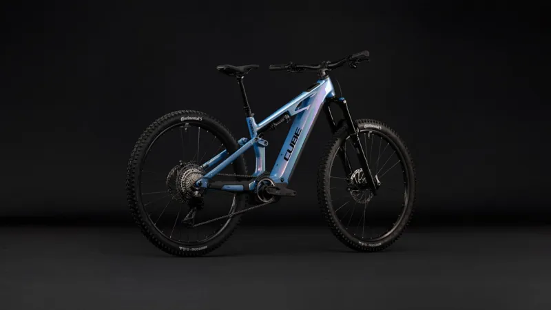 Cube Stereo Hybrid One44 HPC SLX 800wh 2027 Electric MTB - Dream/Black-2
