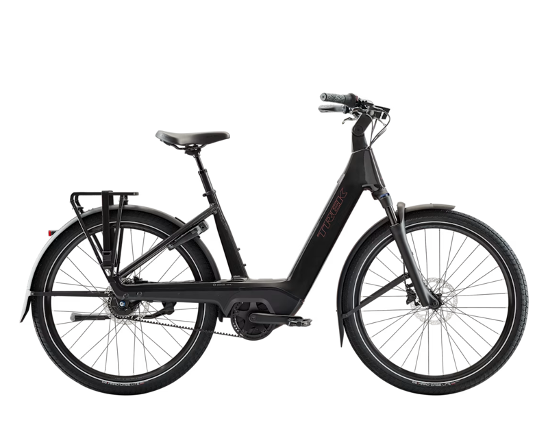 Trek Charter+ 4 N5 Belt LS 540wh 2027 Electric Hybrid Bike - Darkweb