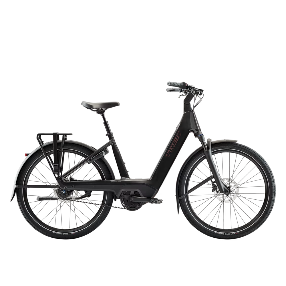 uPRISE Bikes Trek Charter+ 4 N5 Belt LS 540wh 2027 Electric Hybrid Bike - Darkweb | Price match, 365 day returns, 18-Month Warranty, Finance Available & Free UK Delivery