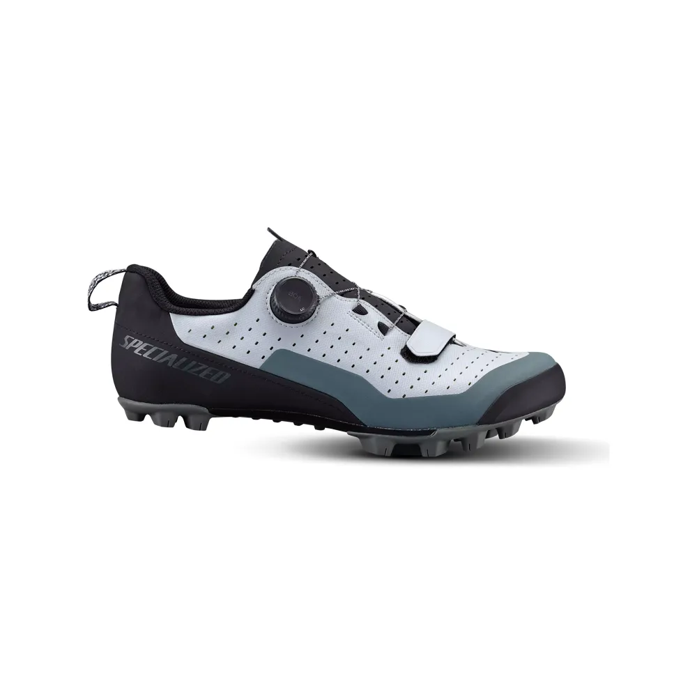 uPRISE Bikes Specialized Recon 2.0 Gravel/Mountain Bike Shoes - Dove Grey/Emerald | Price match, 365 day returns, 18-Month Warranty, Finance Available & Free UK Delivery