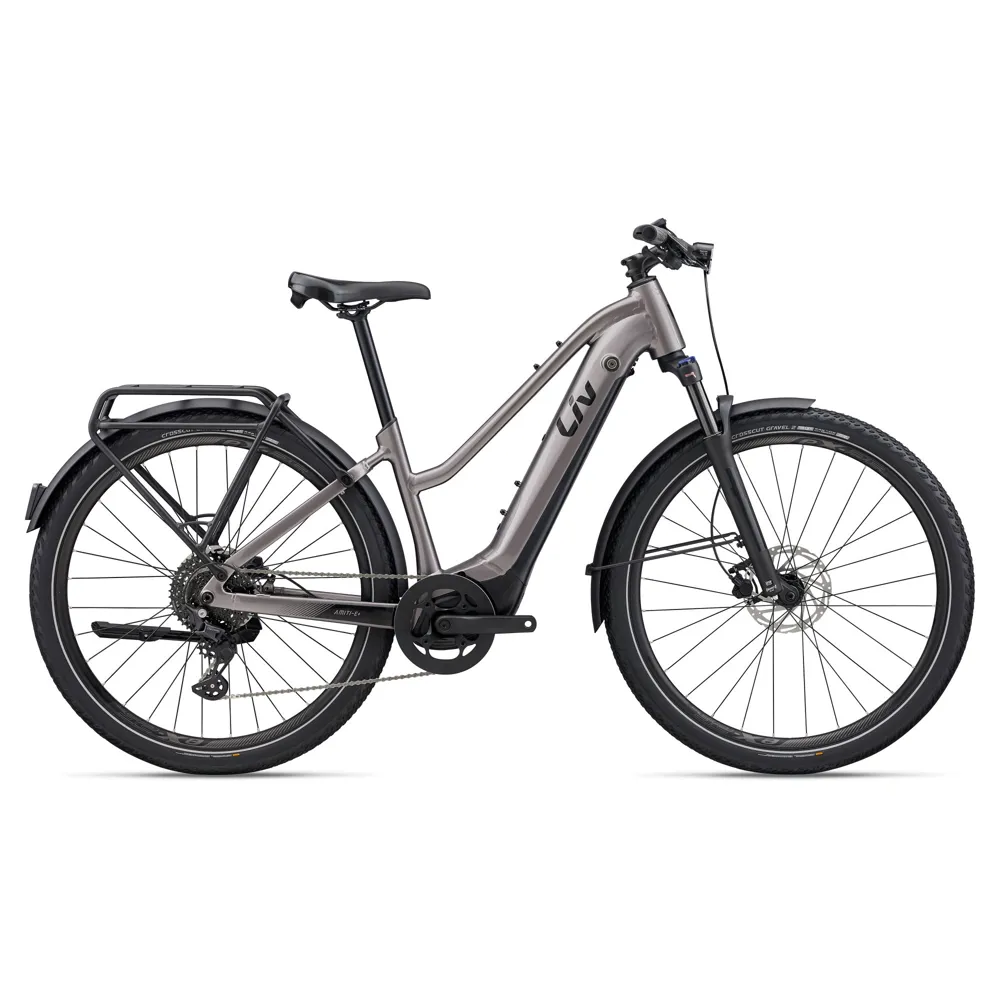 uPRISE Bikes Liv Amiti E+ 3 2026 Women's Electric Hybrid Bike - Early Espresso | Price match, 365 day return s, 18-Month Warranty, Finance Available & Free UK Delivery
