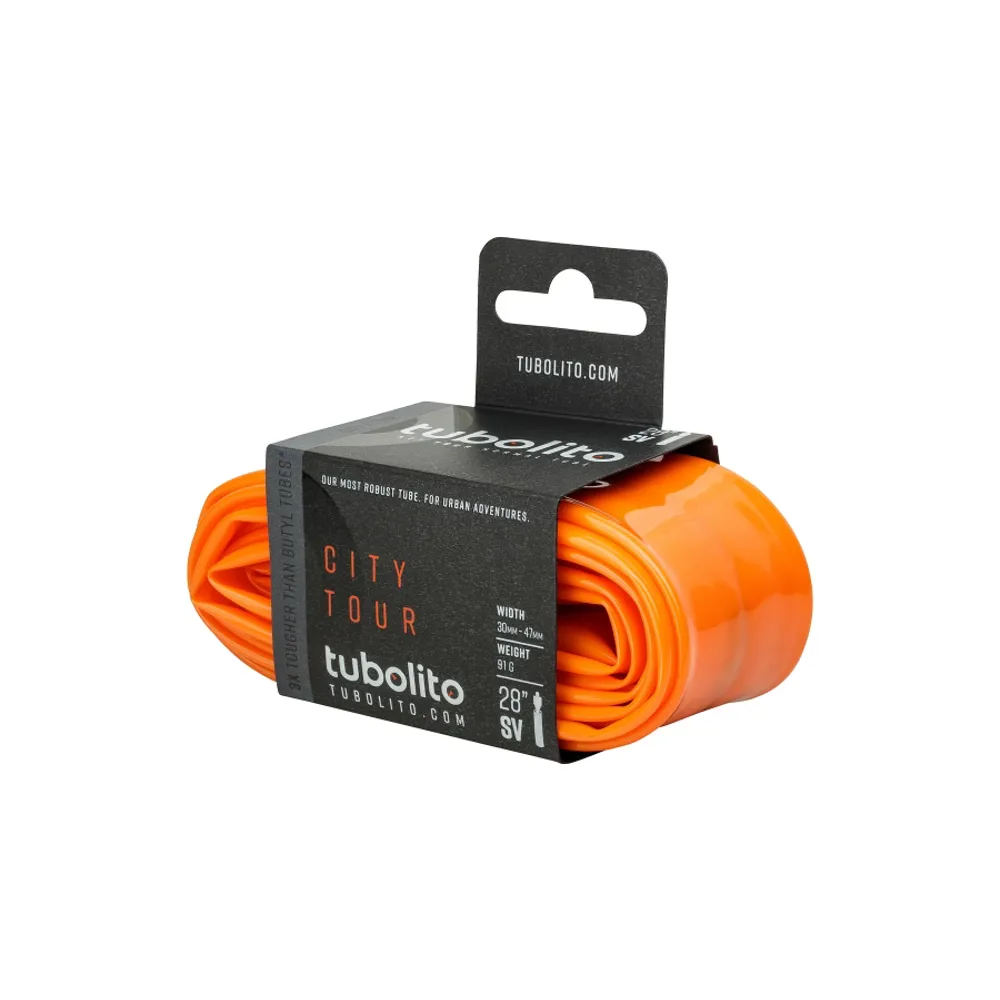 uPRISE Bikes Tubolito City/Trekking Inner Tube - 700x30-47mm | Price match, 365 day return s, 18-Month Warranty, Finance Available & Free UK Delivery