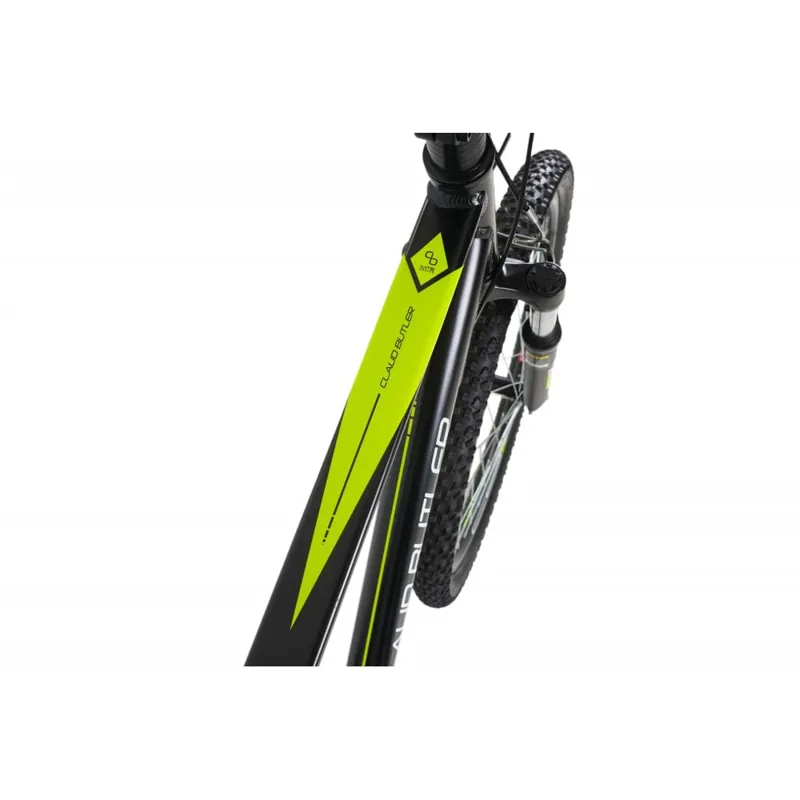 Claud Butler Edge HT 26w 2025 Hardtail Mountain Bike - Black/Green-8