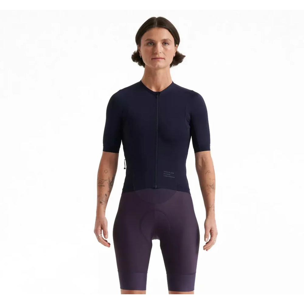 uPRISE Bikes Specialized Prime Women's Short Sleeve Jersey - Dark Navy | Price match, 365 day returns, 18-Month Warranty, Finance Available & Free UK Delivery