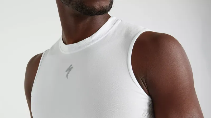 Specialized Seamless Light Men's Sleeveless Base Layer - White-2