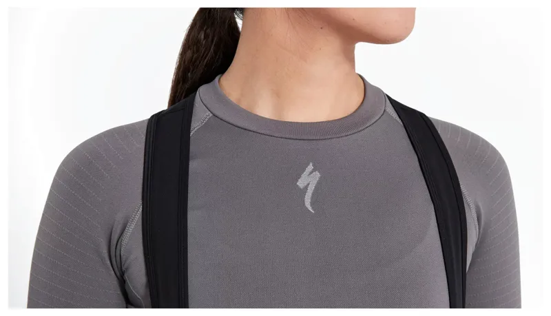 Specialized Womens Seamless Long Sleeve Base Layer - Grey-3