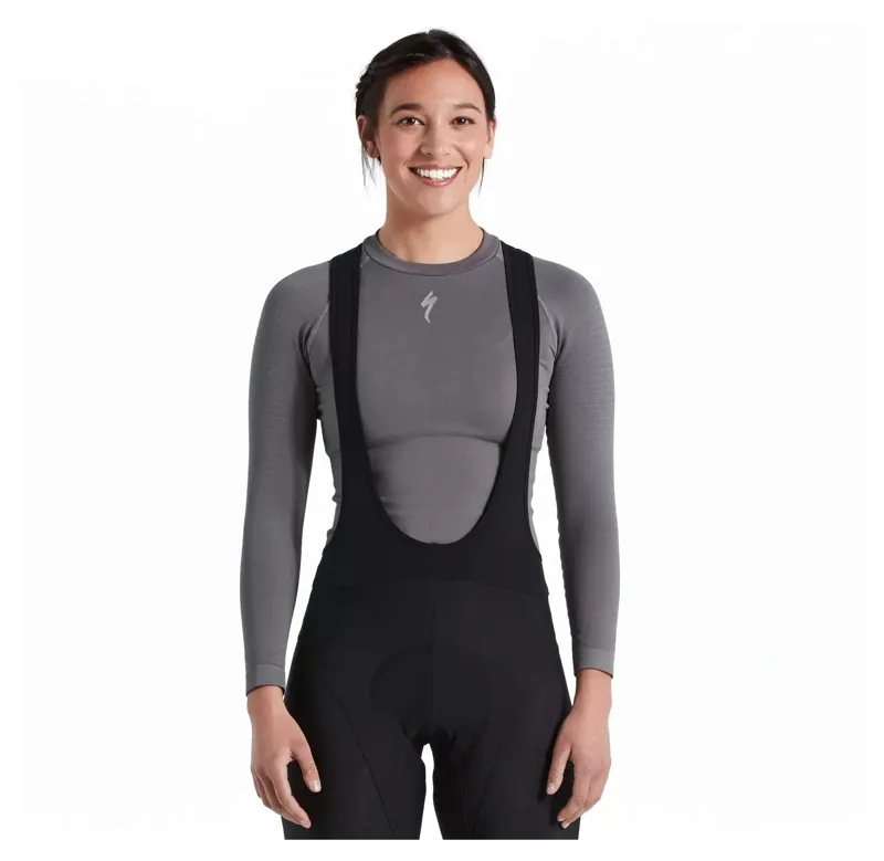 Specialized Womens Seamless Long Sleeve Base Layer - Grey