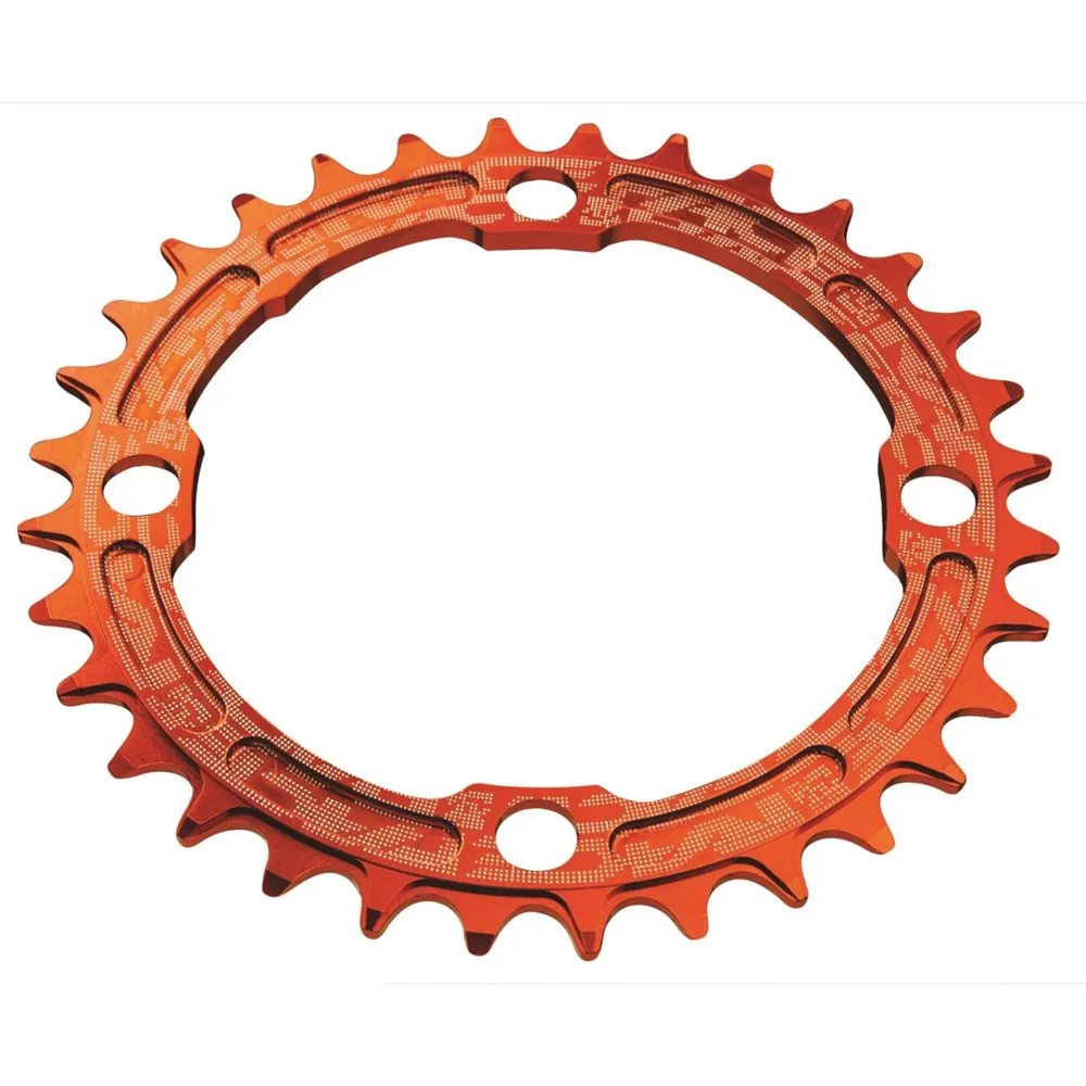 uPRISE Bikes Race Face Narrow/Wide Single Chainring - Orange - 104 x 34. | Price match, 365 day return s, 18-Month Warranty, Finance Available & Free UK Delivery