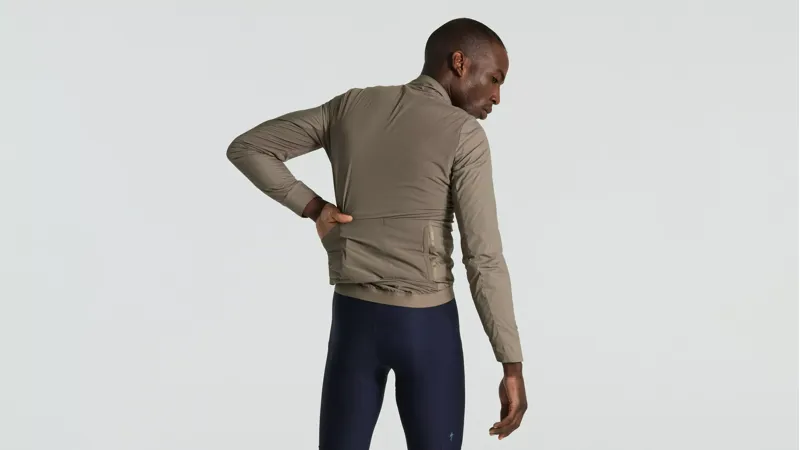 Specialized Prime Alpha Men's Windproof Jacket - Metal/Dark Moss Green-2