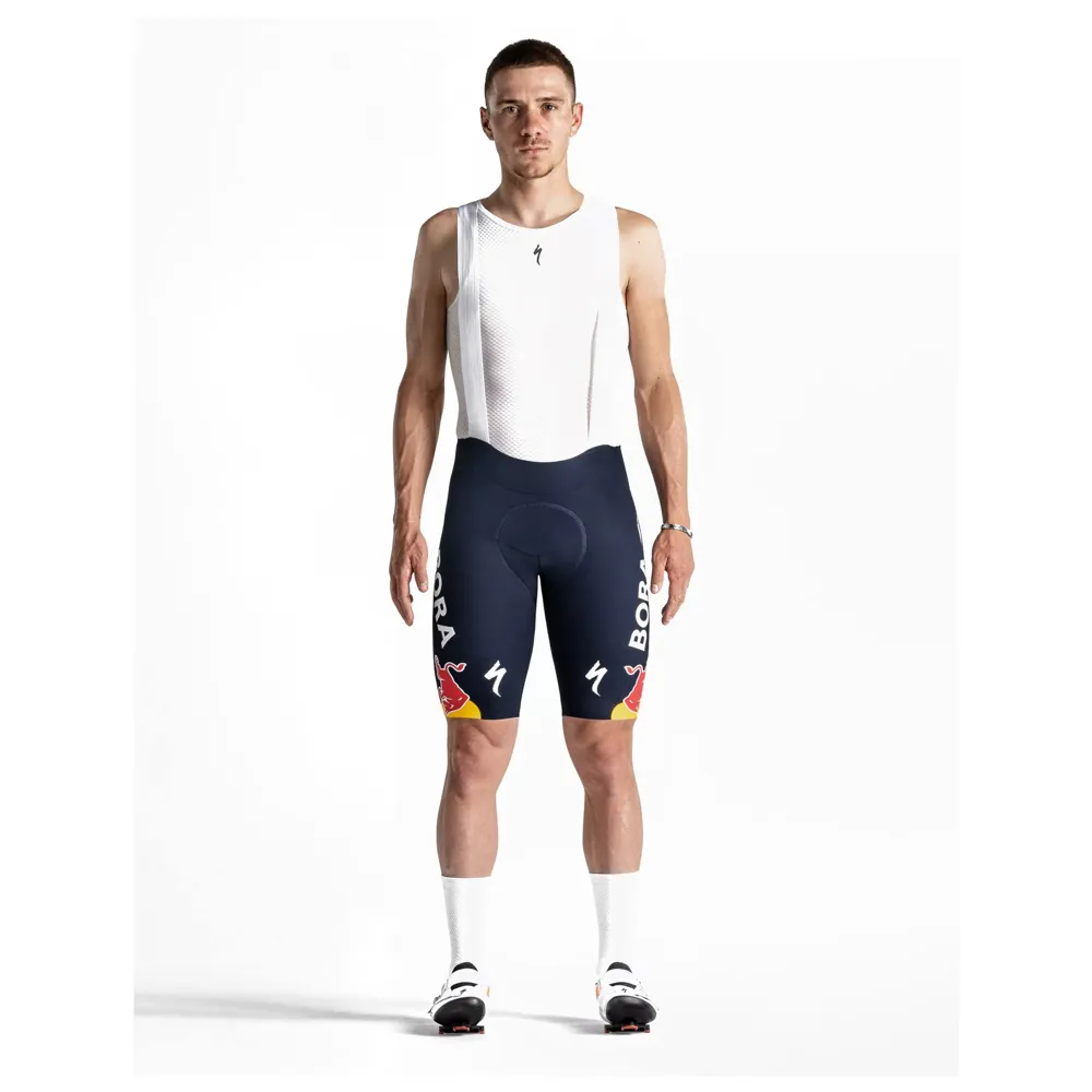 uPRISE Bikes Specialized Red Bull BORA Hansgrohe Race Men's Bib Short - Blue | Price match, 365 day returns, 18-Month Warranty, Finance Available & Free UK Delivery