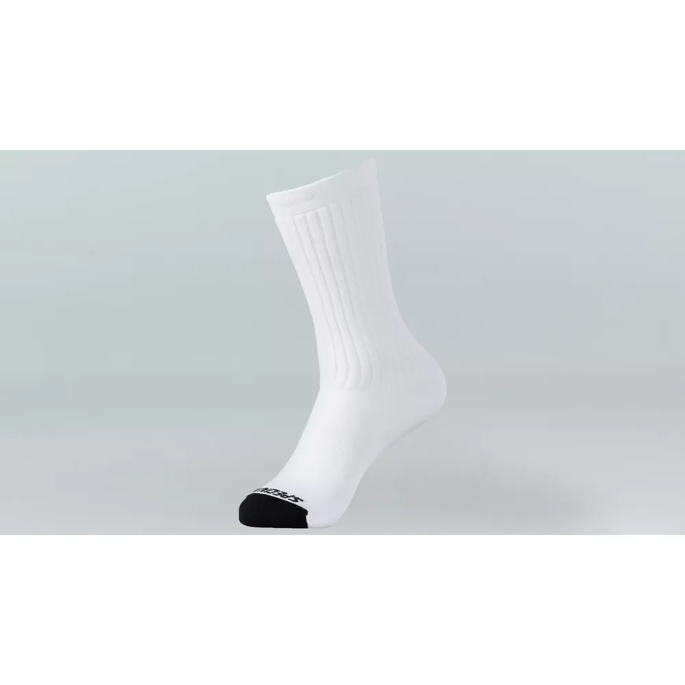 uPRISE Bikes Specialized Hydrogen Aero Tall Road Socks - White | Price match, 365 day return s, 18-Month Warranty, Finance Available & Free UK Delivery