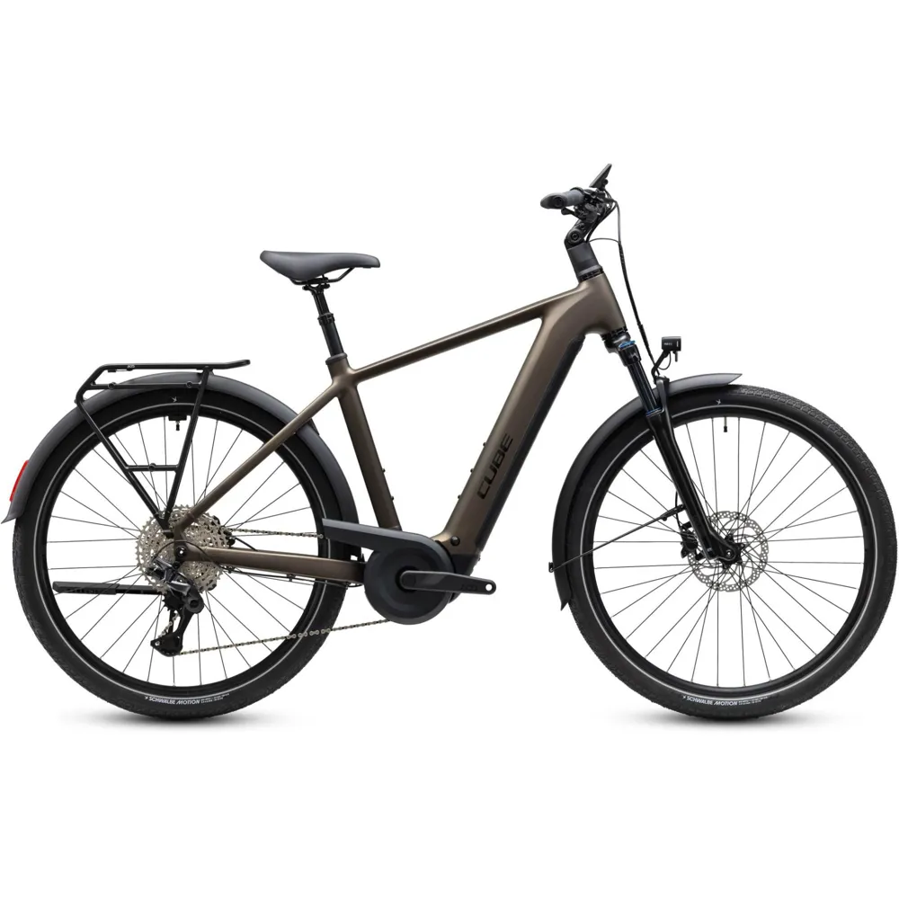 uPRISE Bikes Cube Touring Hybrid Pro 800wh 2027 Electric Hybrid Bike - Metallicumbra | Price match, 365 day returns, 18-Month Warranty, Finance Available & Free UK Delivery