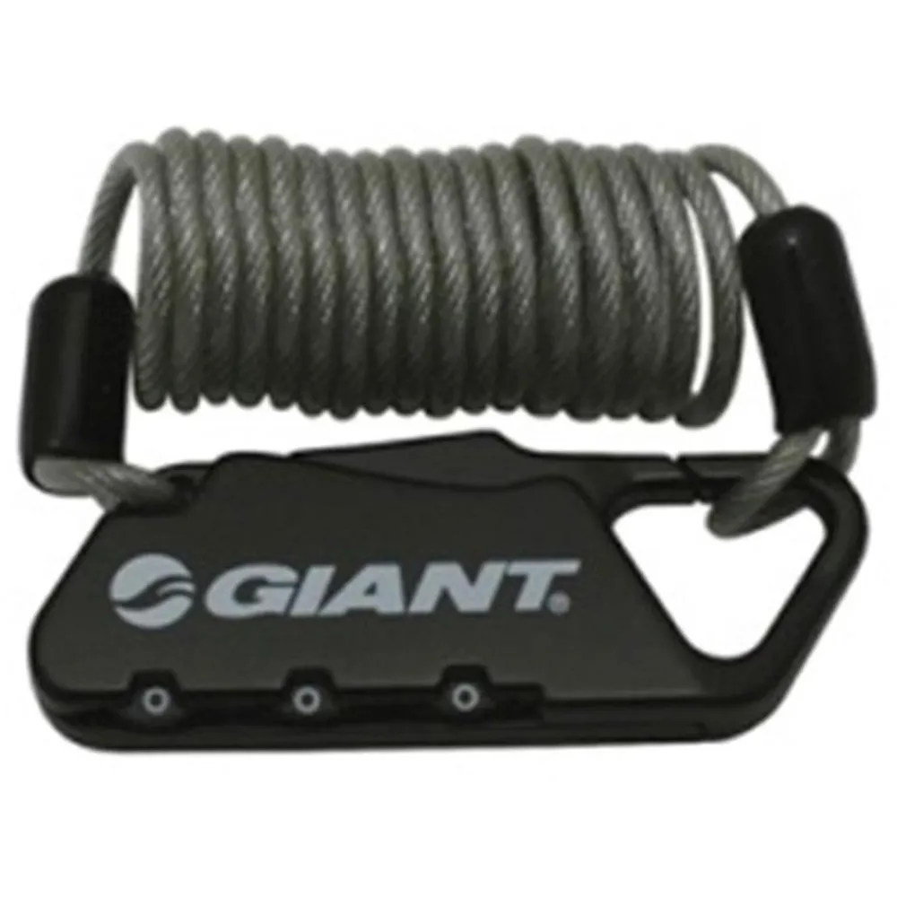 uPRISE Bikes Giant Surelock Air Loop Combination Cable Lock | Price match, 365 day return s, 18-Month Warranty, Finance Available & Free UK Delivery