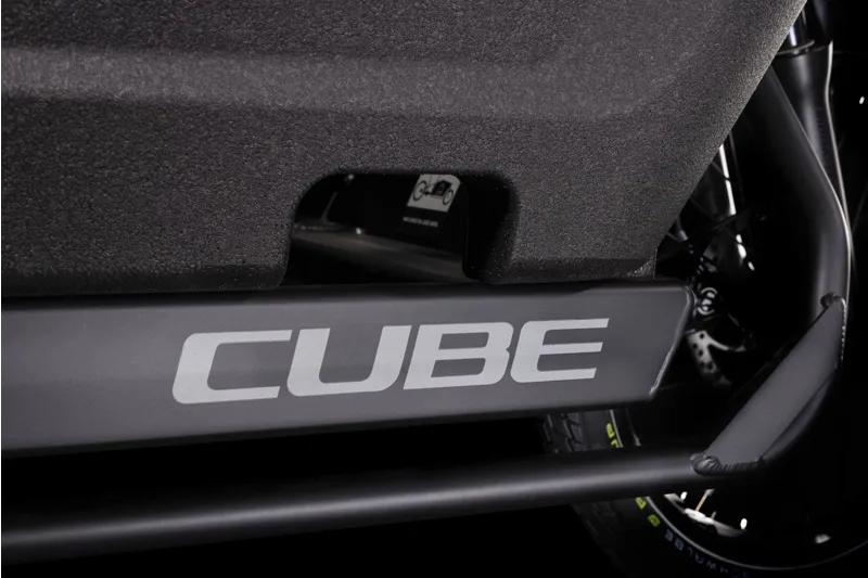 Cube Cargo Hybrid 500 Electric Cargo Bike - Flashgrey-6
