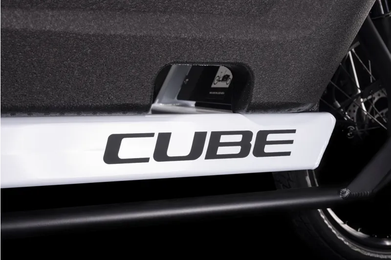 Cube Cargo Hybrid 500 Electric Cargo Bike - Flashwhite-6