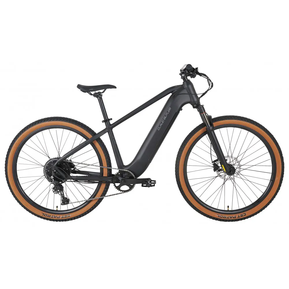 uPRISE Bikes Claud Butler Wrath 2.0 Cues 2025 Electric Mountain Bike -Stealth Black | Price match, 365 day return s, 18-Month Warranty, Finance Available & Free UK Delivery