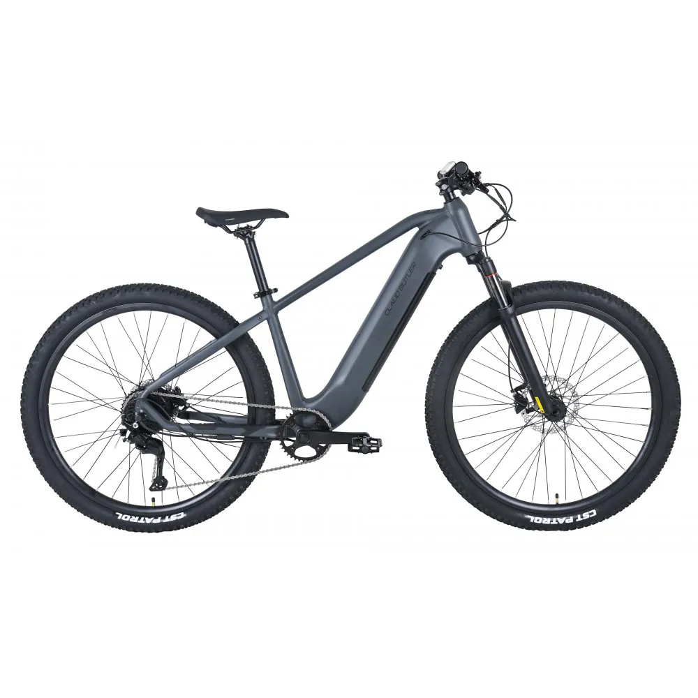 uPRISE Bikes Claud Butler Wrath 1.0 Cues 2025 Electric Mountain Bike - Stealth Grey | Price match, 365 day return s, 18-Month Warranty, Finance Available & Free UK Delivery