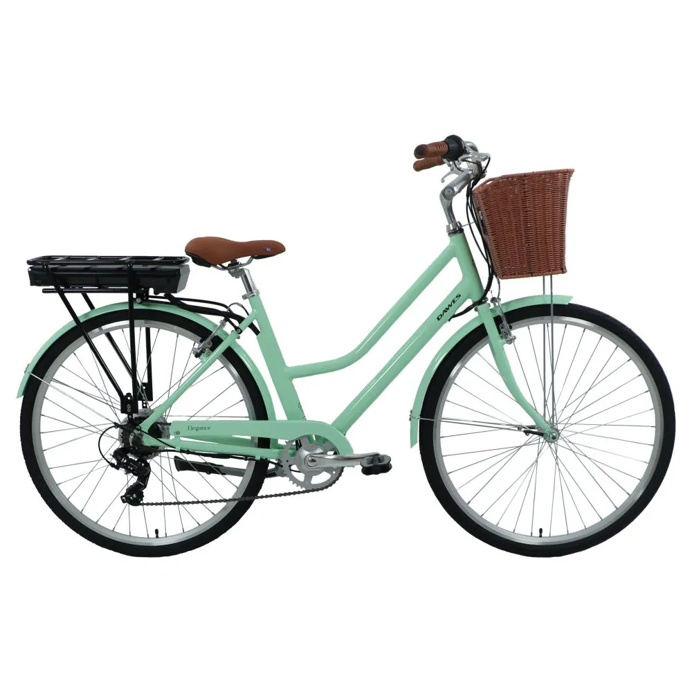 uPRISE Bikes Dawes Elegance 2025 Women's Electric Bike - Mint Green | Price match, 365 day return s, 18-Month Warranty, Finance Available & Free UK Delivery