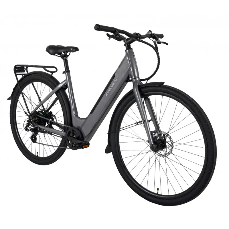 Dawes Scenic Low Step 2025 Women's Electric Hybrid Bike - Dark Grey-1