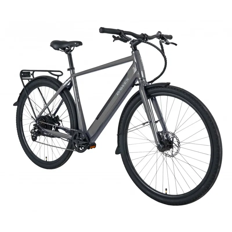 Dawes Scenic Crossbar 2025 Electric Hybrid Bike - Dark Grey-1