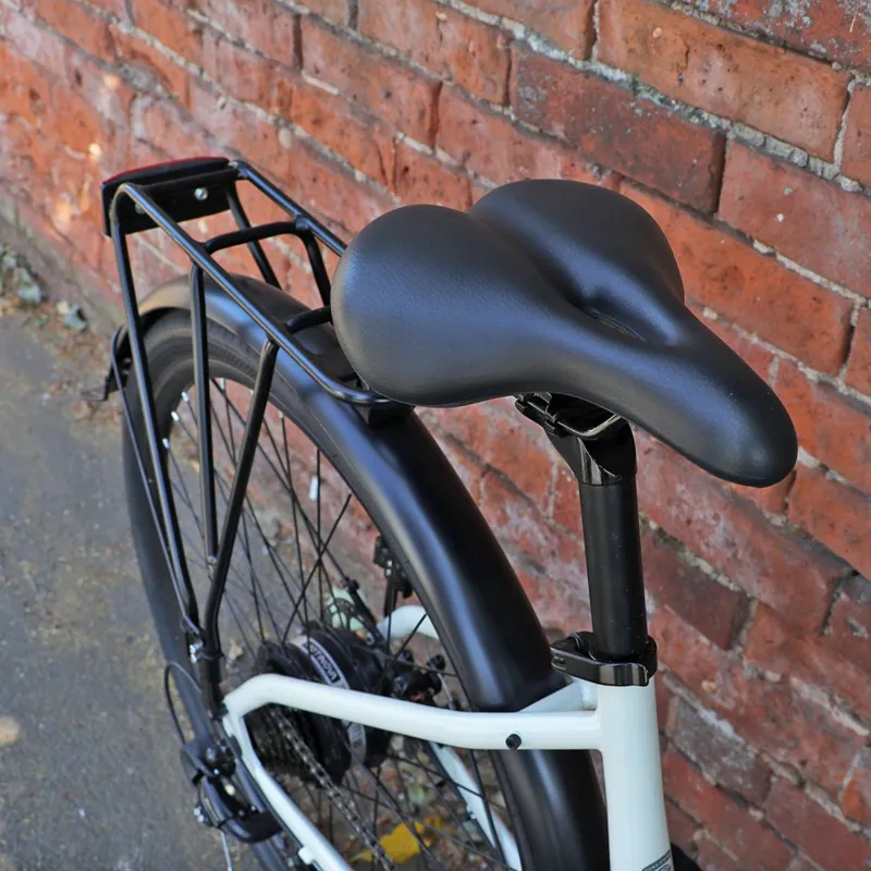 Falcon Liberty Low Step Electric Hybrid Bike - Off-White-10